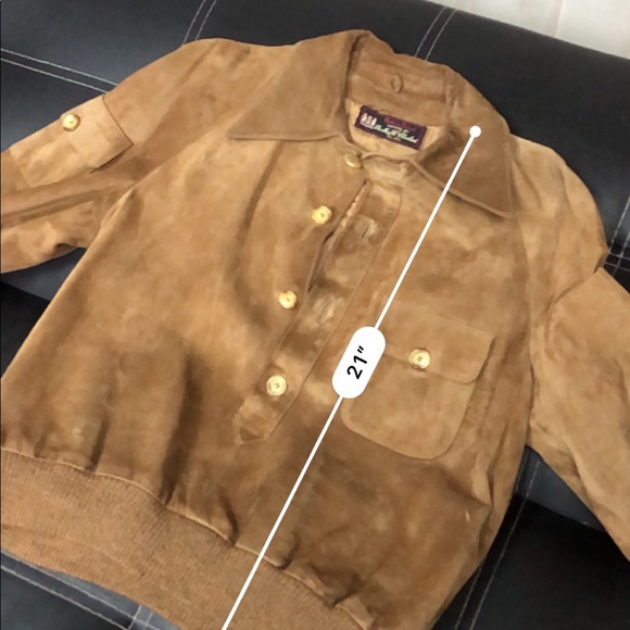 Vintage | Suede Leather | Pullover | Size XL / 44
(Please Read Description) - Picture 11 of 14